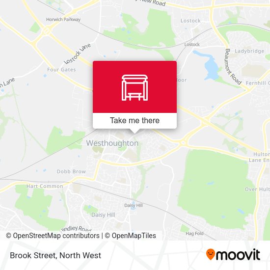 Brook Street map