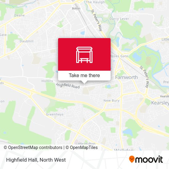 Highfield Hall map