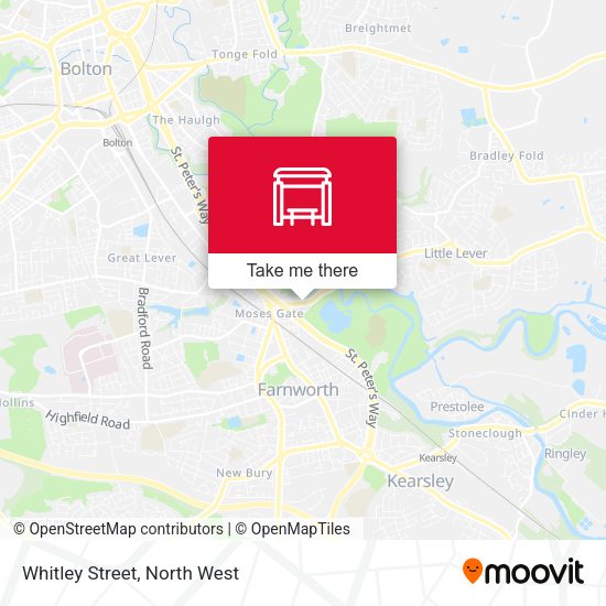 Whitley Street map