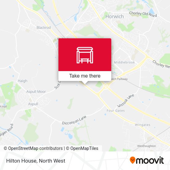 Hilton House map
