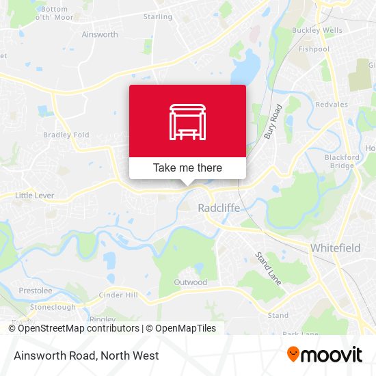 Ainsworth Road map