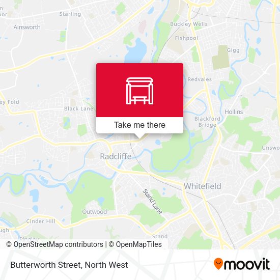 Butterworth Street map
