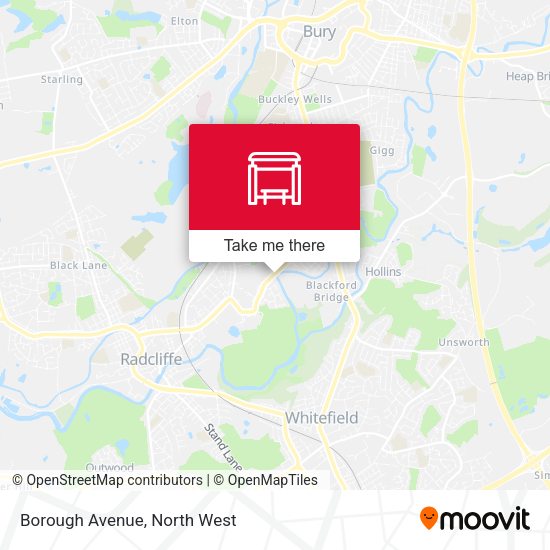Borough Avenue map