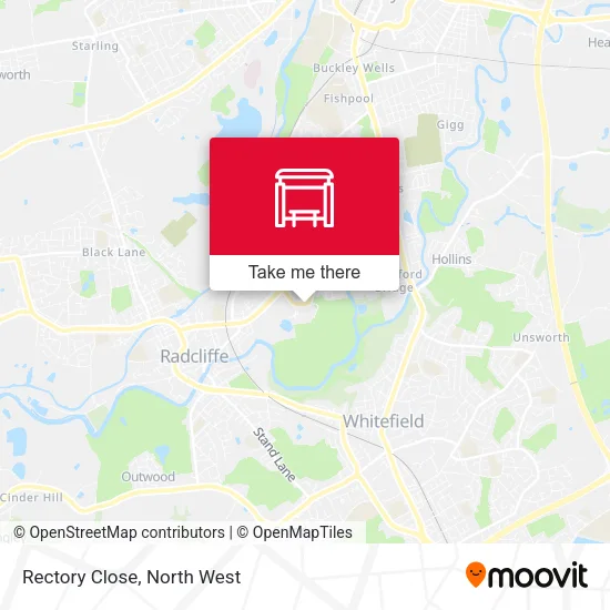 Rectory Close map