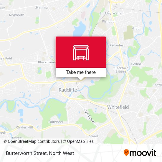 Butterworth Street map