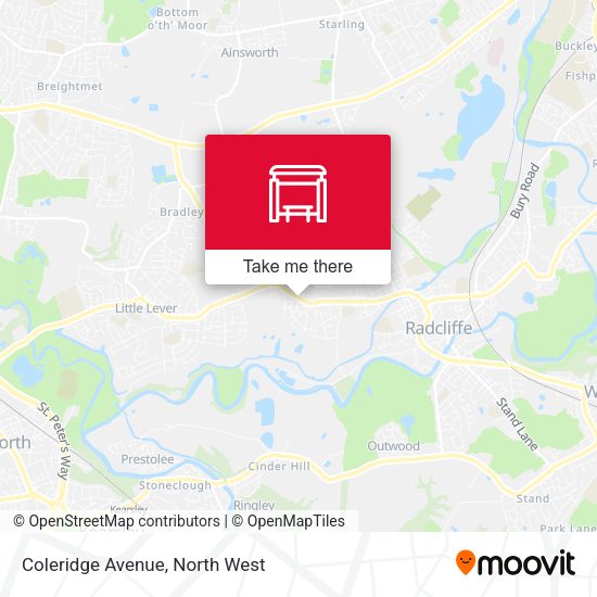 Coleridge Avenue map