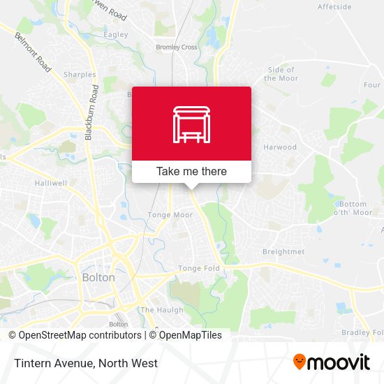 Tintern Avenue map