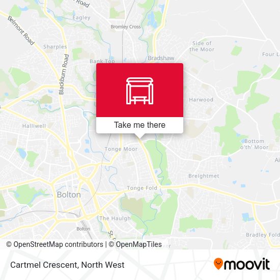 Cartmel Crescent map