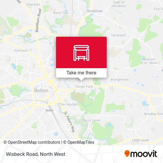 Wisbeck Road map