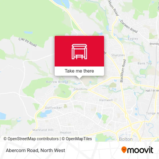 Abercorn Road map
