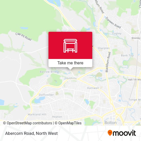 Abercorn Road map