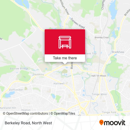 Berkeley Road map