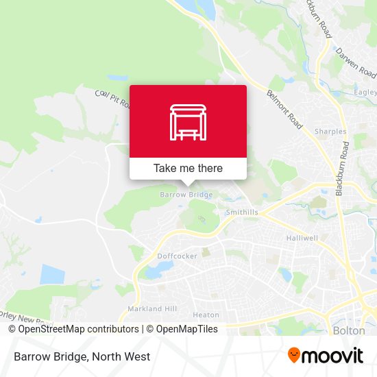 Barrow Bridge map