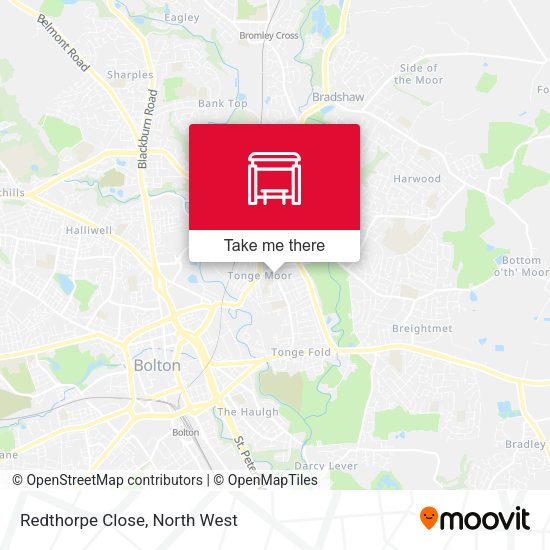 Redthorpe Close map