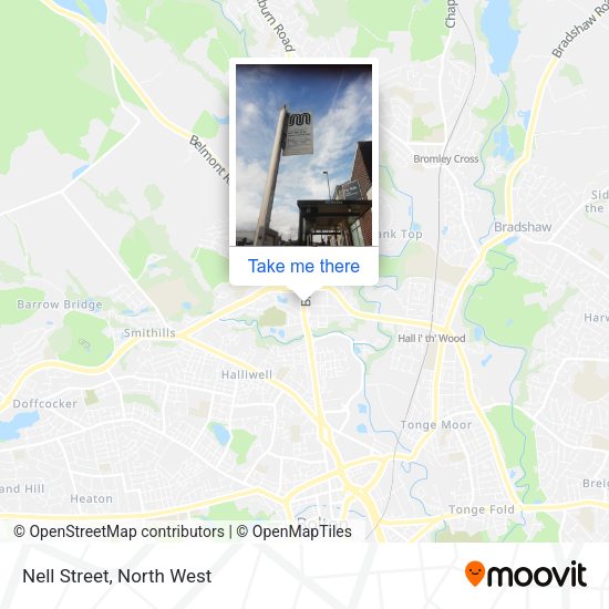 Nell Street map