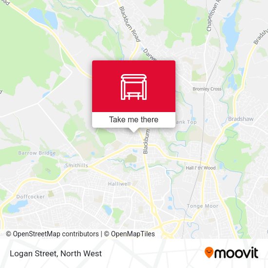 Logan Street map