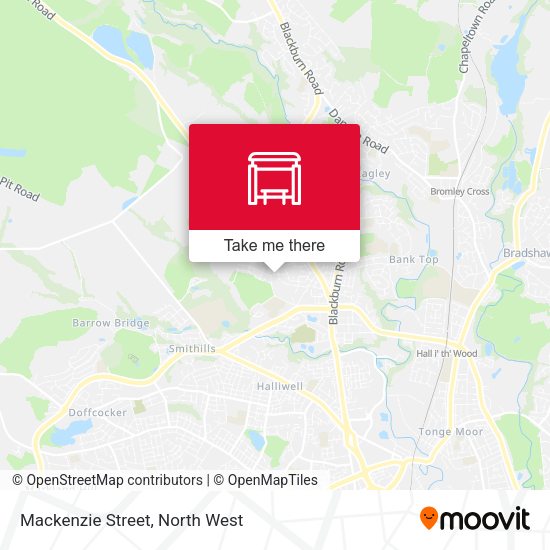Mackenzie Street map