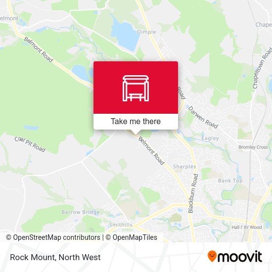Rock Mount map