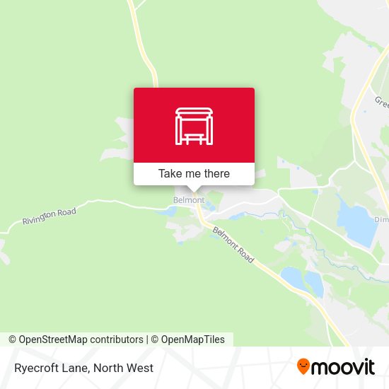 Ryecroft Lane map