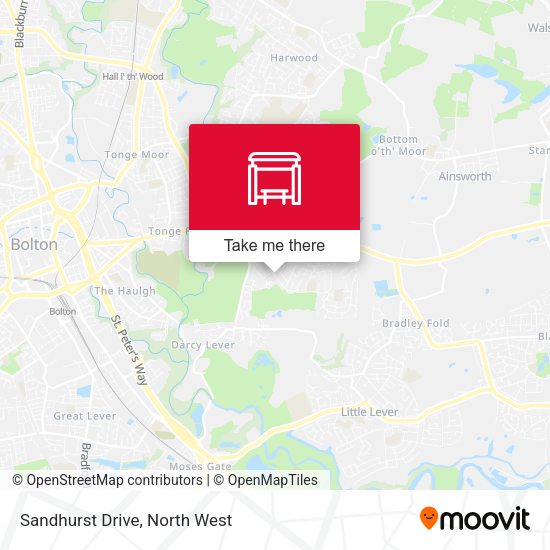 Sandhurst Drive map