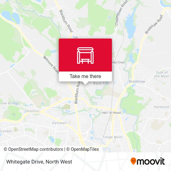 Whitegate Drive map