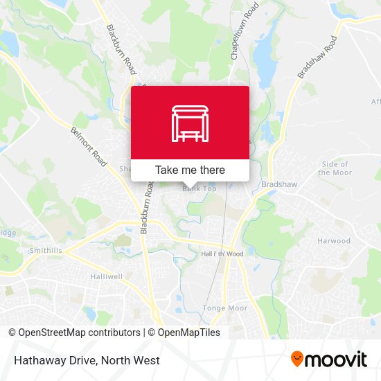 Hathaway Drive map