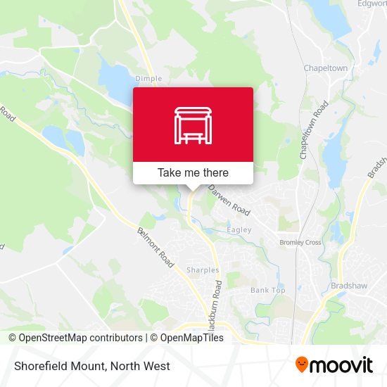 Shorefield Mount map