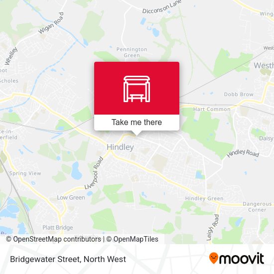 Bridgewater Street map