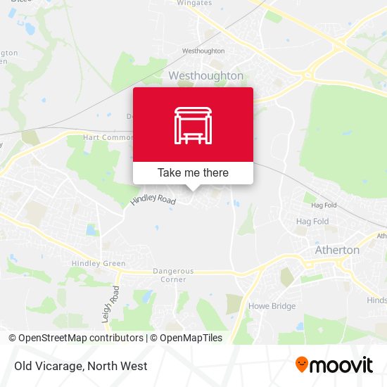 Old Vicarage map