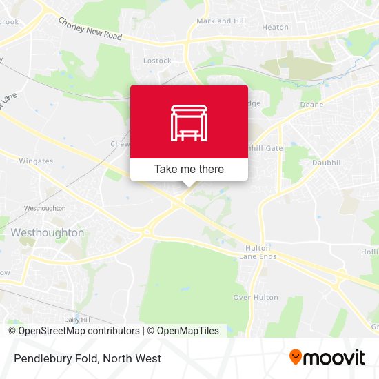 Pendlebury Fold map
