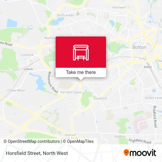 Horsfield Street map