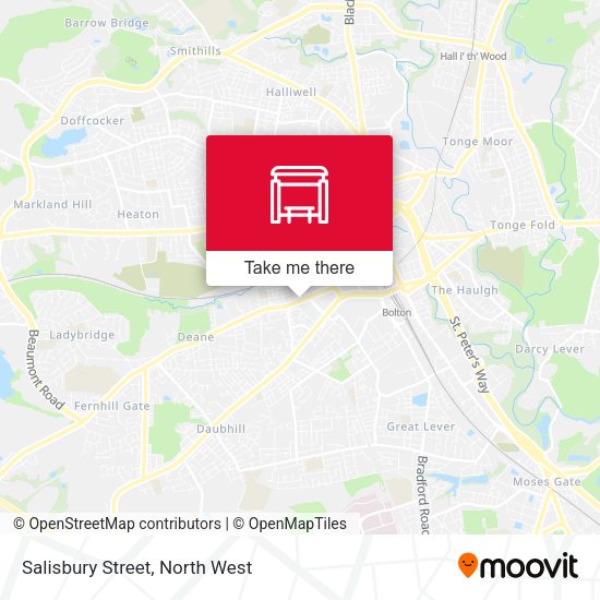 Salisbury Street map