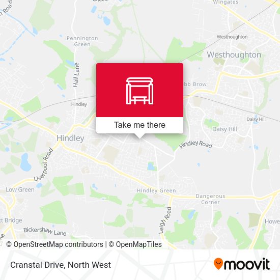 Cranstal Drive map