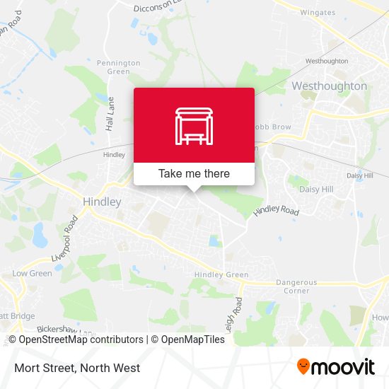 Mort Street map