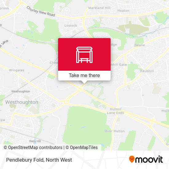 Pendlebury Fold map