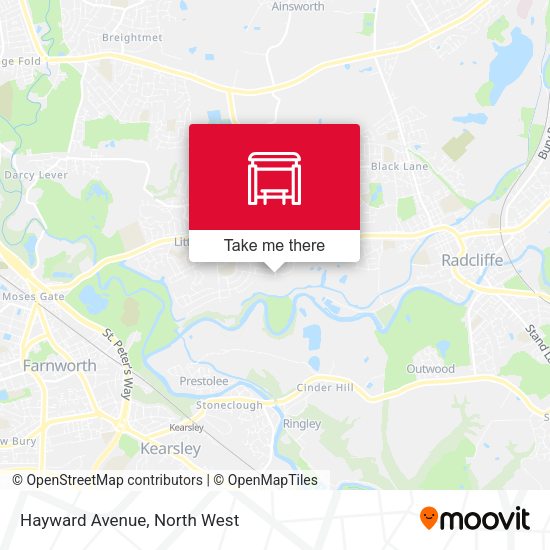 Hayward Avenue map