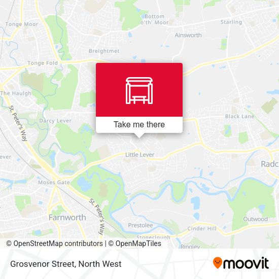 Grosvenor Street map