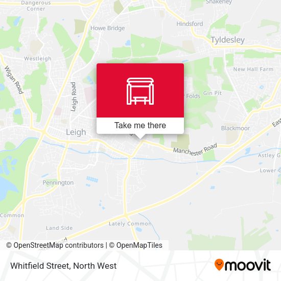 Whitfield Street map
