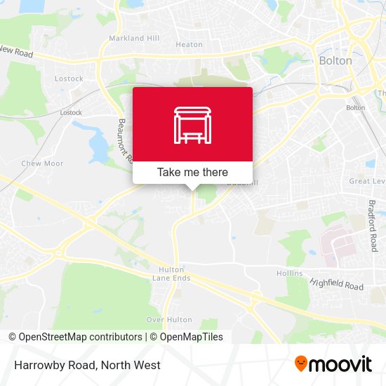 Harrowby Road map
