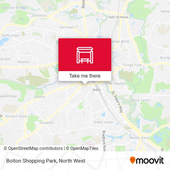 Bolton Shopping Park map
