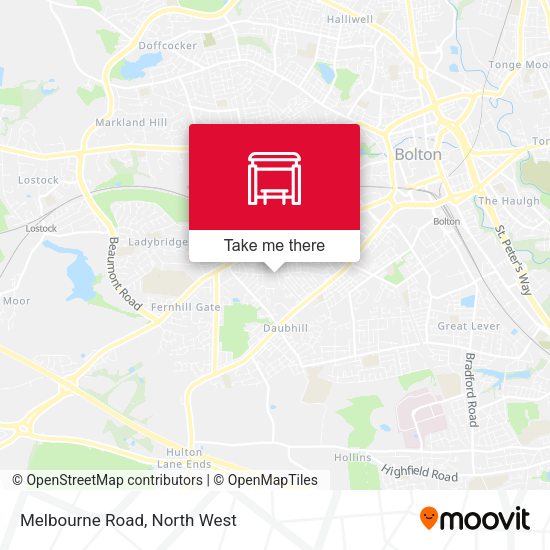 Melbourne Road map