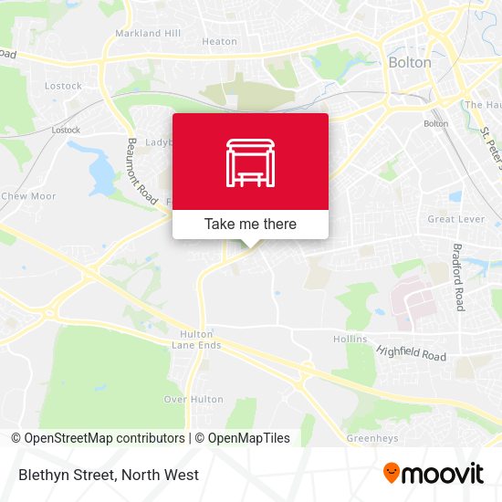 Blethyn Street map