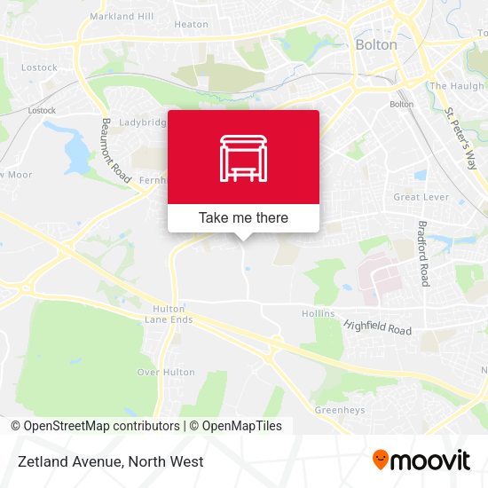 Zetland Avenue map