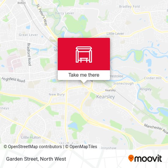 Garden Street map