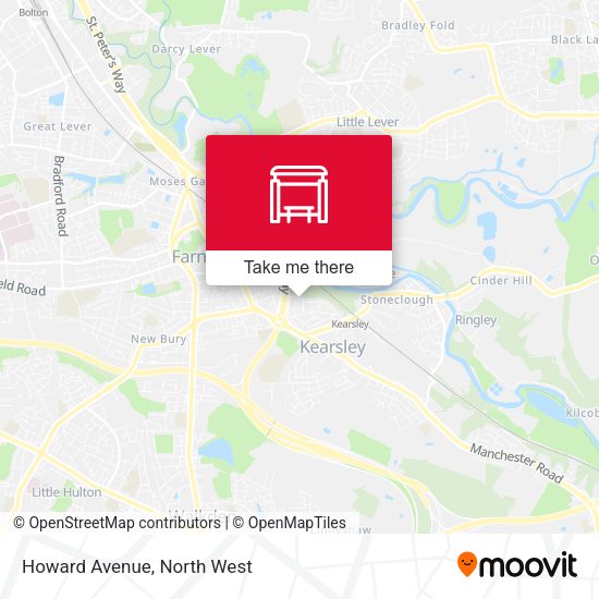 Howard Avenue map