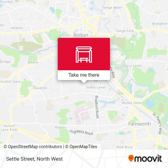 Settle Street map
