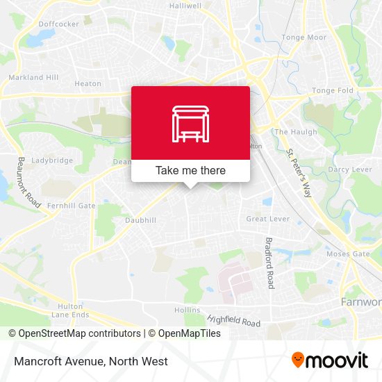 Mancroft Avenue map