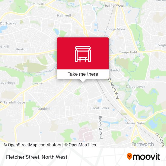 Fletcher Street map