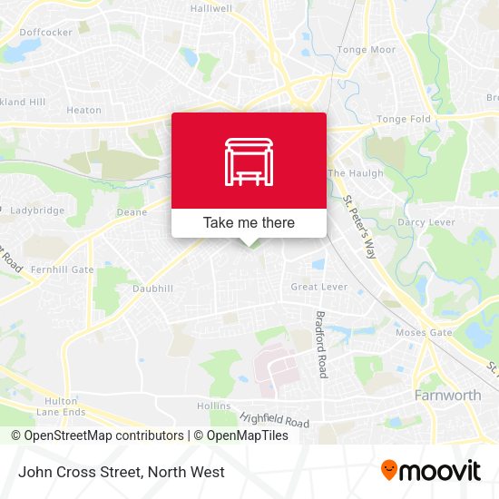 John Cross Street map