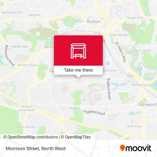 Morrison Street map